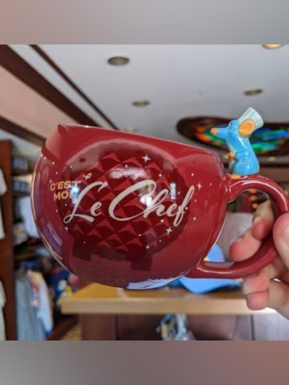 Disney food and wine festival 2021 Pixar Ratatouille Remy mug NWOT